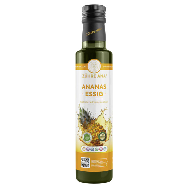 Zühre Ana Ananasessig – natürlich fermentiert, 500 ml – vegan