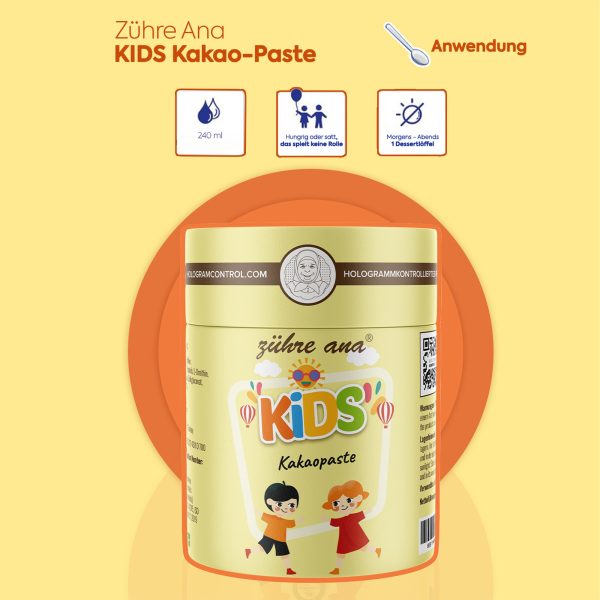 Zühre Ana Kinder Kakao Paste-Immunsystem, Multivitamin – Bild 4