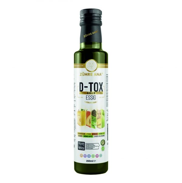 Zühre Ana D-tox Golden Vinegar – Natürlicher fermentierter Essig