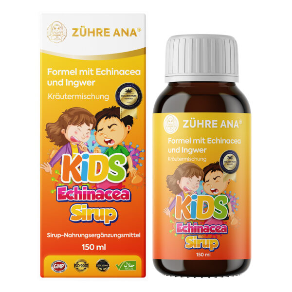 Kinderset (Echinacea Sirup, Kids Multivitamin Erdbeersirup,Kinder Kakao Paste, ) – Bild 2