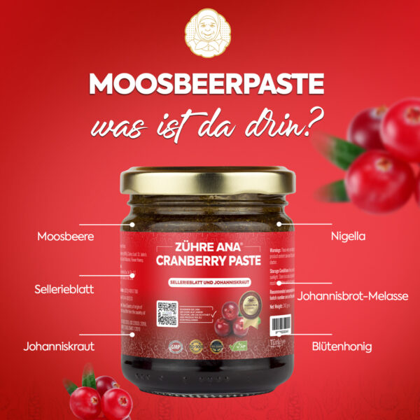 Zühre Ana Cranberry Paste – Bild 2