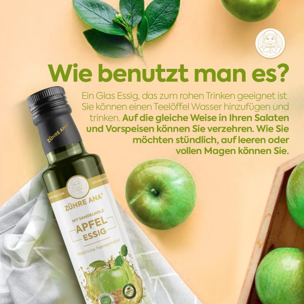 Zühre Ana Sandaloz Gummibärchen Apfelessig Natürliche Fermentation – Bild 2
