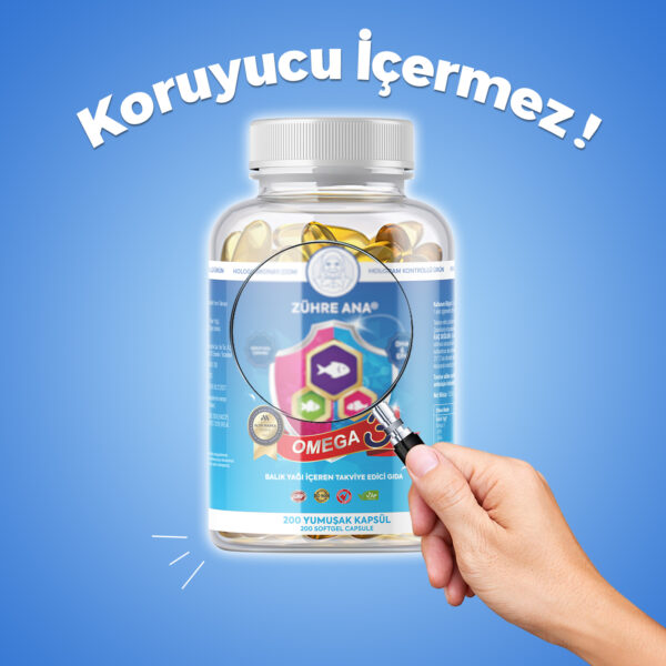 Zühre Ana Omega-3 Fıschöl – Bild 2