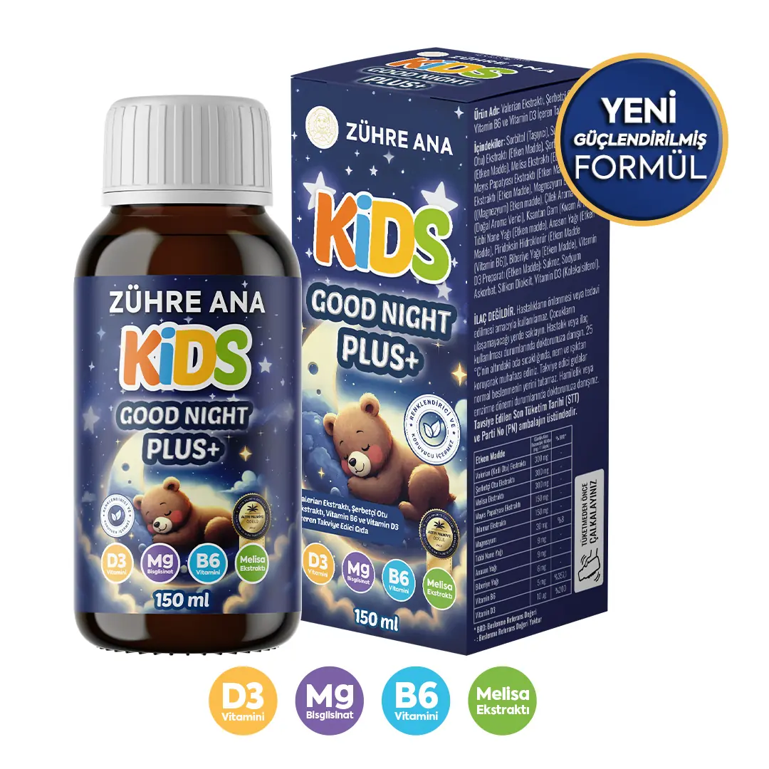 Zühre Ana Kids Good Night Plus Schlaf-Sirup – Bild 3