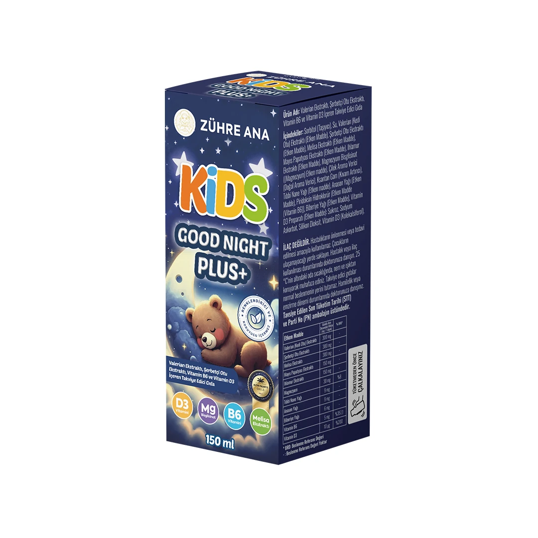 Zühre Ana Kids Good Night Plus Schlaf-Sirup