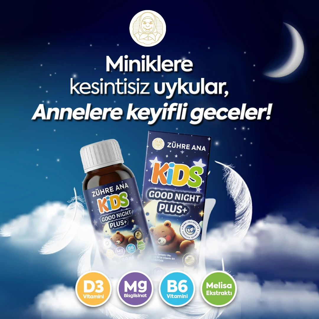 Zühre Ana Kids Good Night Plus Schlaf-Sirup – Bild 4