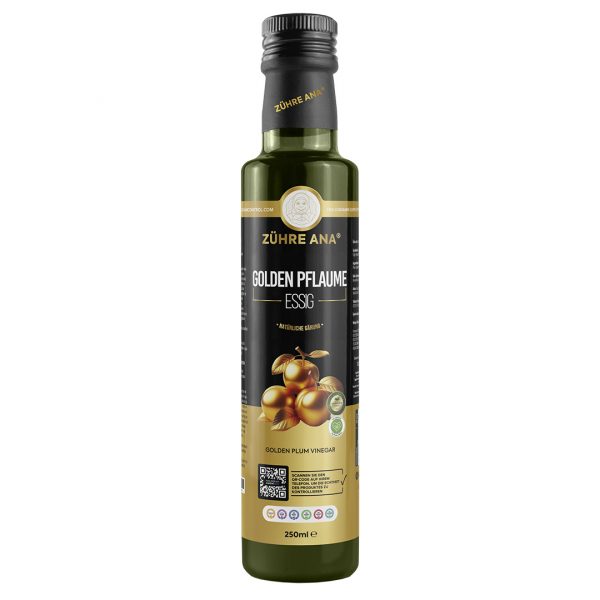 Zühre Ana Goldener Pflaumenessig Natürliche Fermentation