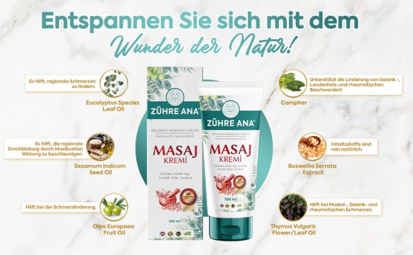 Zühre Ana Massage Creme – Bild 3