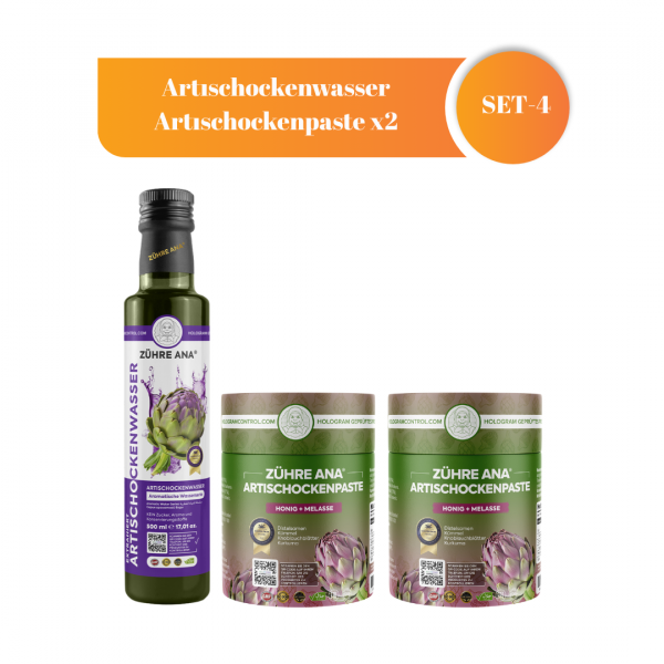 Artischockenpaste und Artischockensaft Set