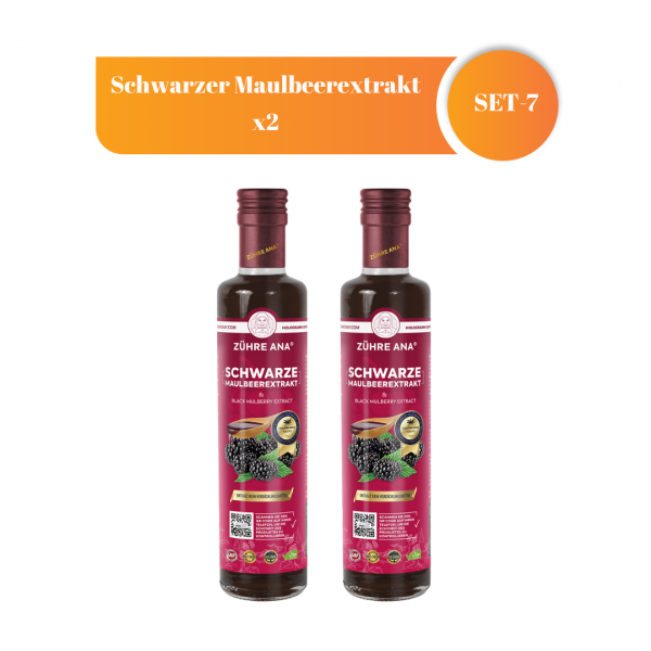 Zühre Ana Schwarzer Maulbeerextrakt Set