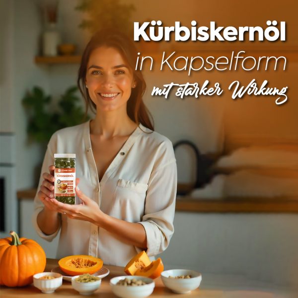 Zühre Ana Kürbiskernöl Softgel Kapsel – Bild 4