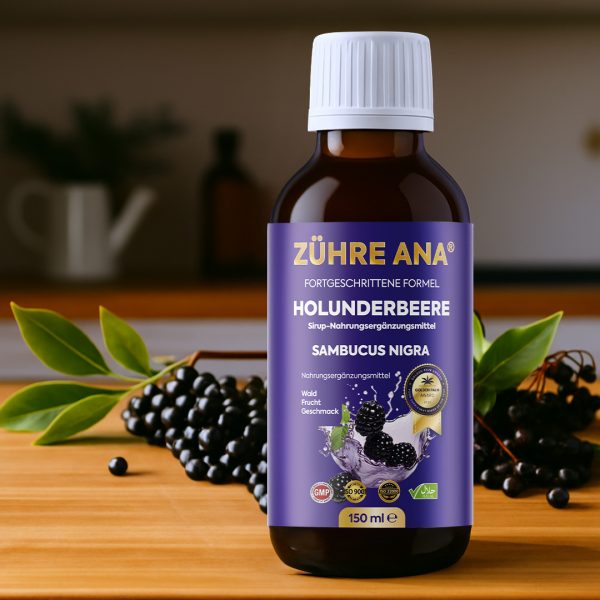 Zühre Ana Schwarzer Holundersirup – Bild 5