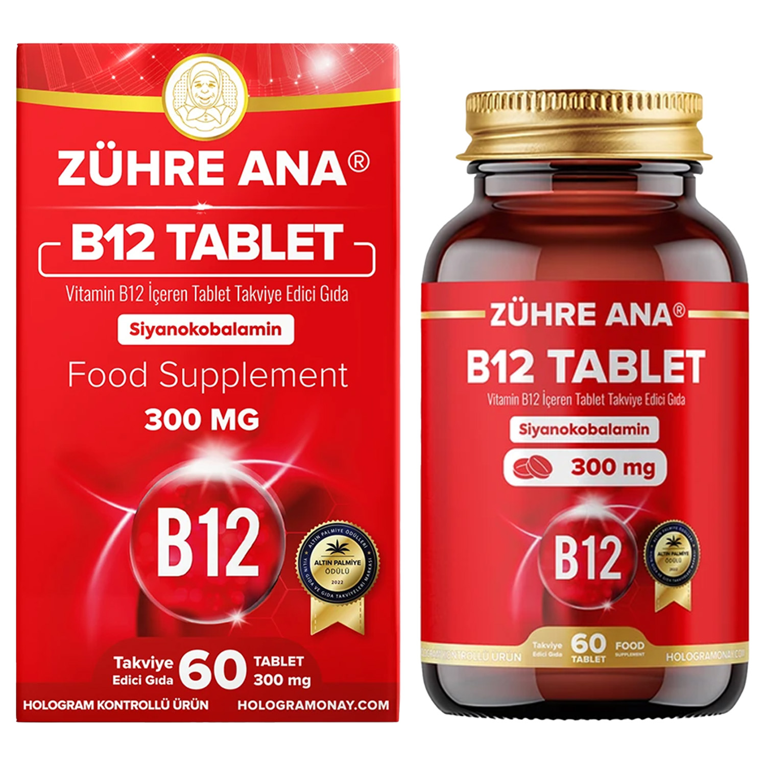 Zühre Ana Vitamin B12 Tablette