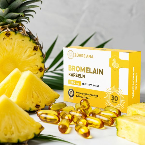 Zühre Ana Bromelain Kapseln – Bild 3