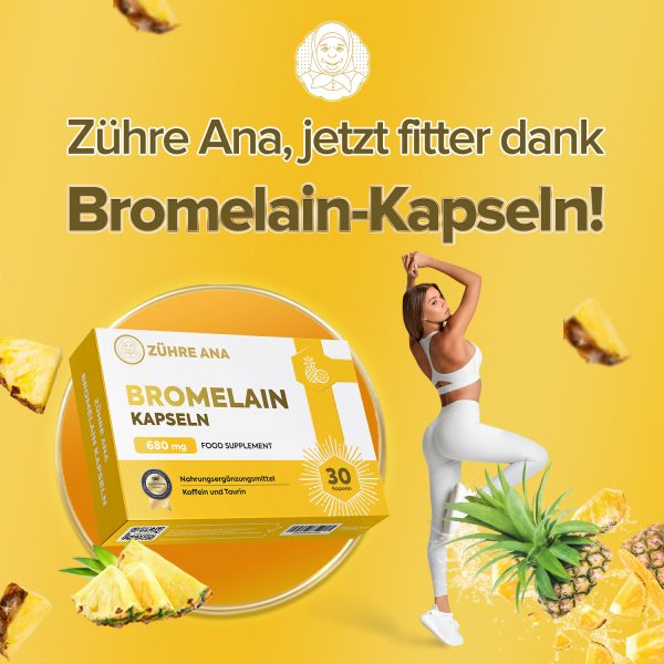 Zühre Ana Bromelain Kapseln – Bild 4
