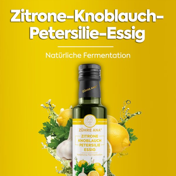 Zühre Ana Zitrone Knoblauch Petersilie Essig Natürliche Fermentation ...
