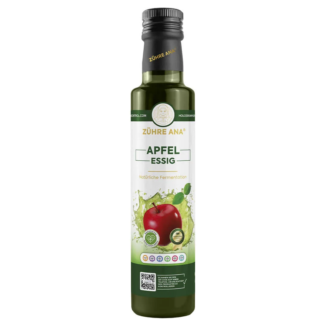 Zühre Ana Apfelessig 500 ml – Flasche