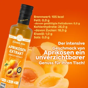 Zühre Ana Aprikosenextrakt 640 g – Nährwerte