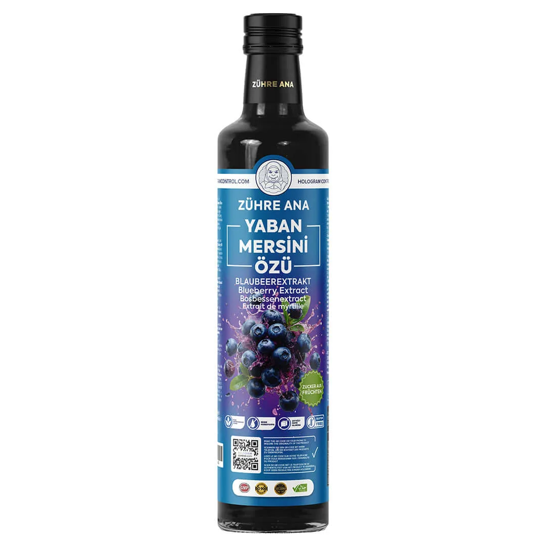 Zühre Ana Blaubeerextrakt 640 g – Flasche