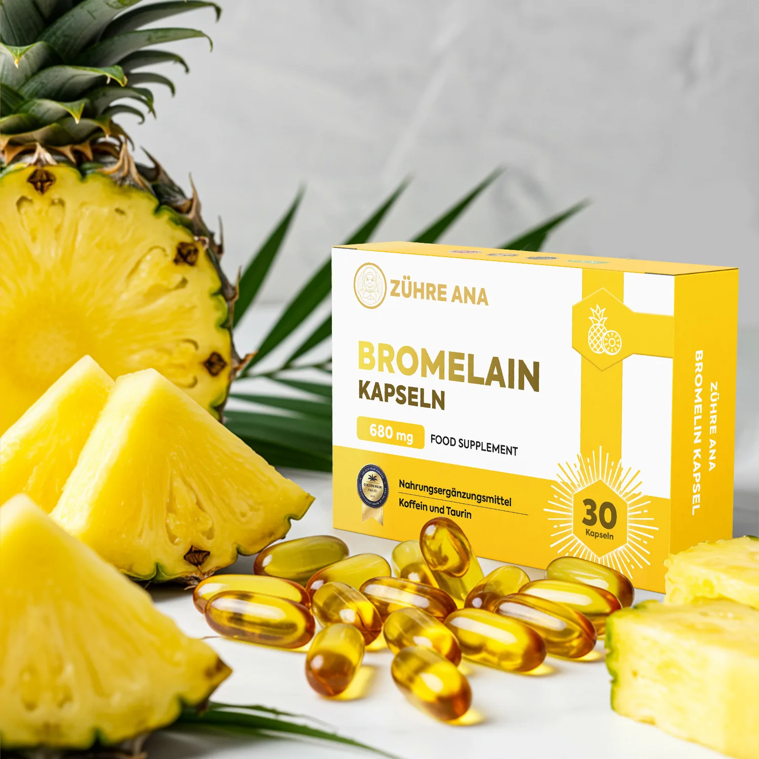 Zühre Ana Bromelain Kapseln 30 Kapseln à 680 mg – Kapseln