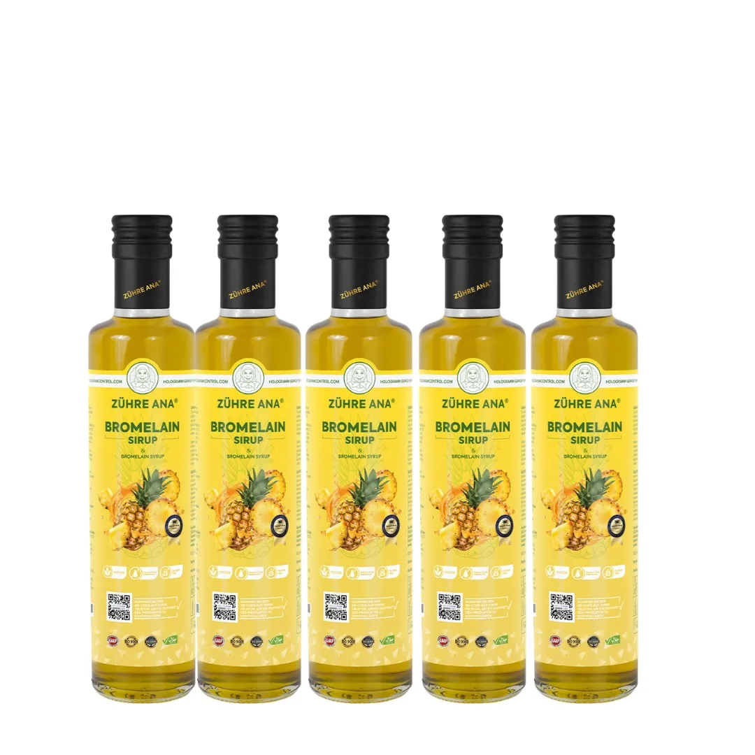 Zühre Ana Bromelain Sirup 5er-Set – Set