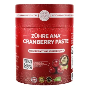 Zühre Ana Cranberry Paste 240 g – Verpackung