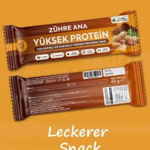 Zühre Ana Erdnuss-Kakao-Proteinriegel 480 g – Snack