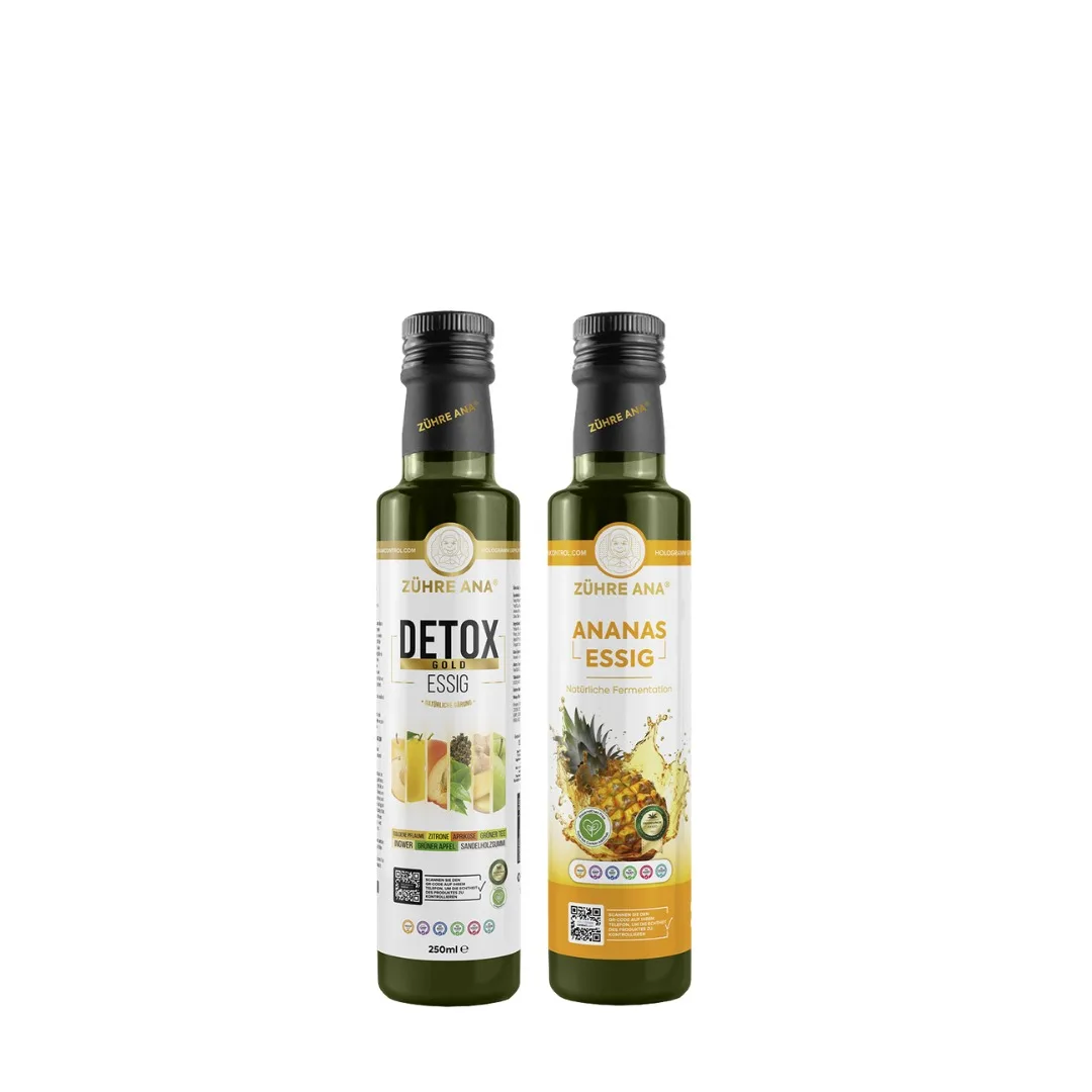 Zühre Ana Essig-Set Gold & Ananas – Set