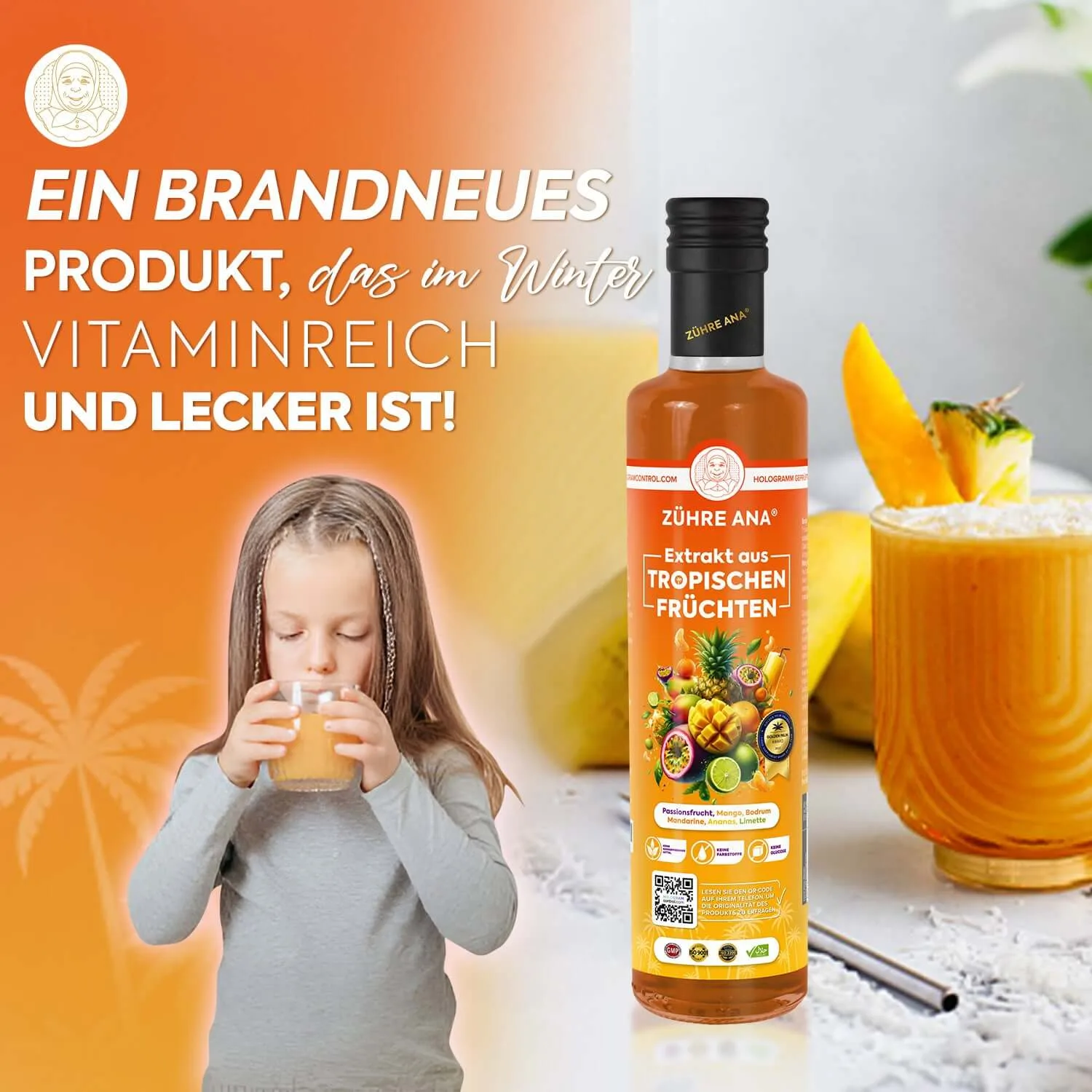 Zühre Ana Extrakt aus tropischen Früchten 640 g – Ansicht 2