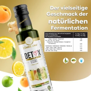 Zühre Ana Gold Essig 250 ml – Nährwerte
