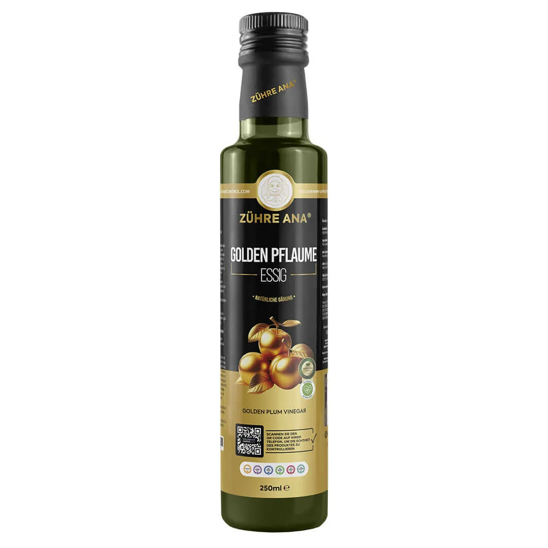 Zühre Ana Goldpflaumenessig 250 ml – Flasche