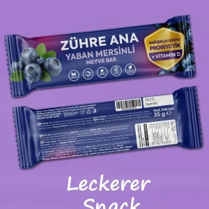 Zühre Ana Heidelbeer-Fruchtriegel 420 g – Snack