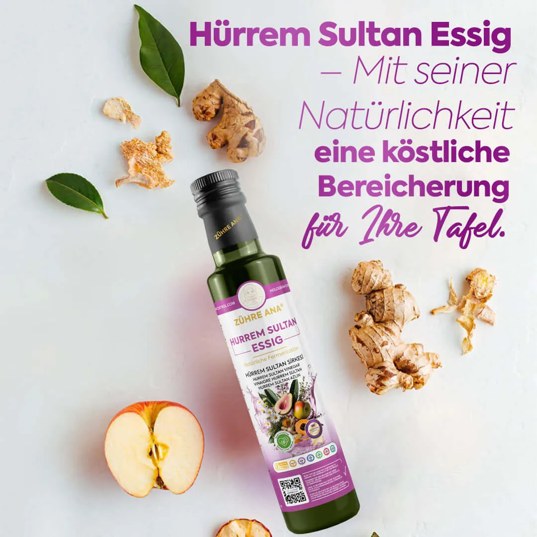 Zühre Ana Hürrem Sultan Essig 500 ml – Zutaten