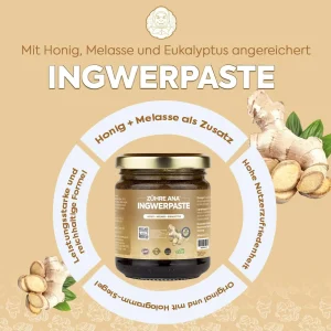 Zühre Ana Ingwerpaste 240 g – Zutaten