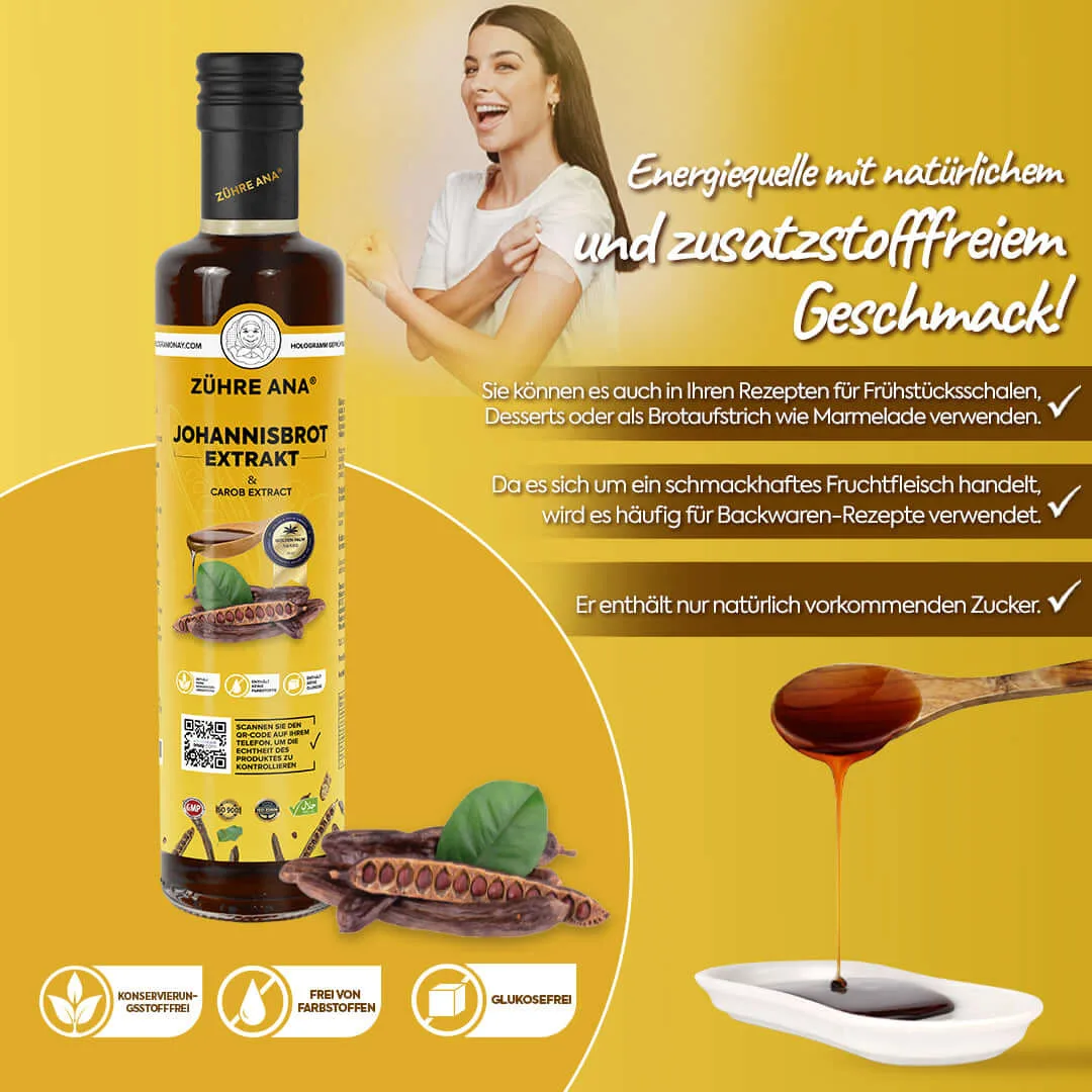 Zühre Ana Johannisbrotextrakt 350 g – Verwendung