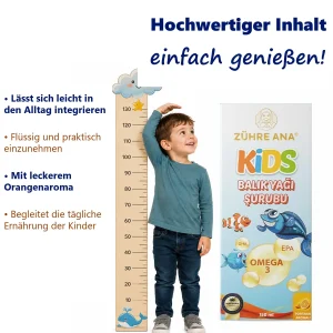 Zühre Ana Kids Omega-3 Sirup 150 ml – Alltag
