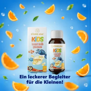Zühre Ana Kids Omega-3 Sirup 150 ml – Orangen