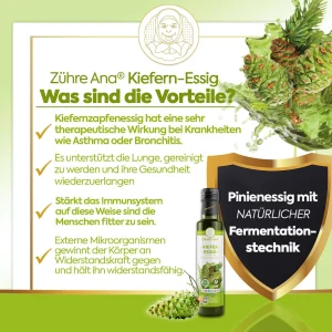 Zühre Ana Kiefernessig 500 ml – Ansicht 1
