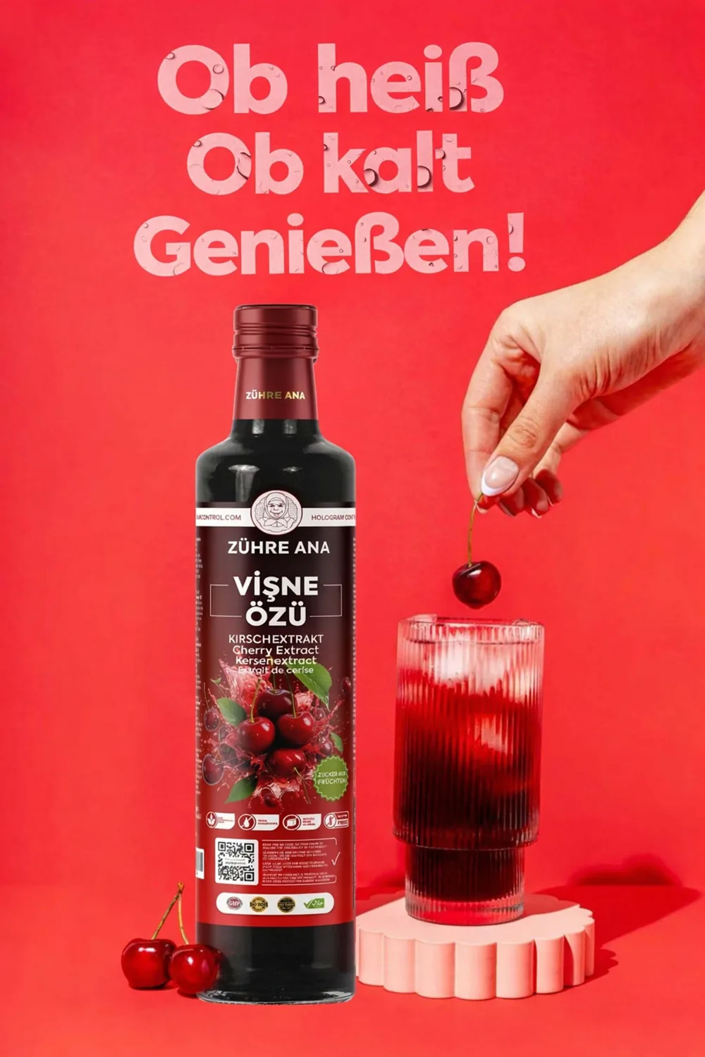 Zühre Ana Kirschextrakt 640 g – Getränk