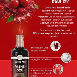 Zühre Ana Kirschextrakt 640 g – Verwendung