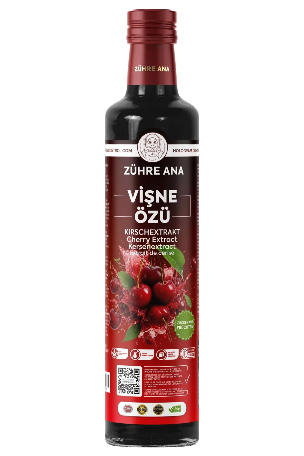 Zühre Ana Kirschextrakt 640 g – Flasche