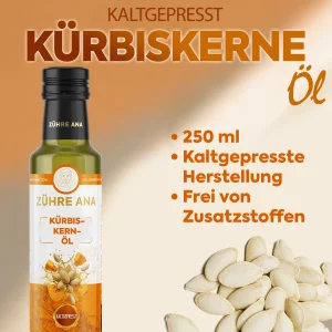 Zühre Ana Kürbiskernöl 250 ml – kaltgepresst