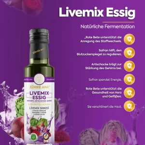 Zühre Ana Livemix Essig 500 ml – Ansicht 1