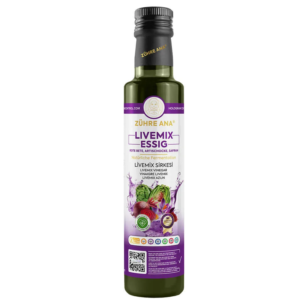 Zühre Ana Livemix Essig 500 ml – Flasche