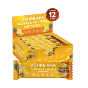 Zühre Ana Mandel-Ananas-Fruchtriegel 420 g – Verpackung