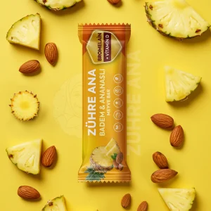 Zühre Ana Mandel-Ananas-Fruchtriegel 420 g – Zutaten