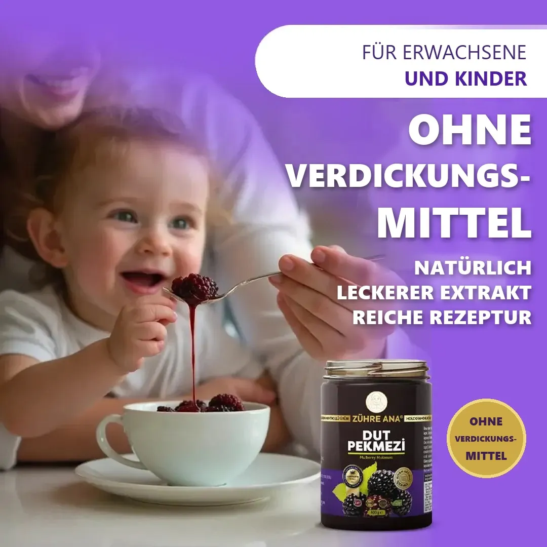 Zühre Ana Maulbeermelasse 400 g – für Erwachsene und Kinder
