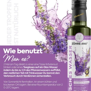 Zühre Ana Mönchspfefferwasser 500 ml – Verwendung