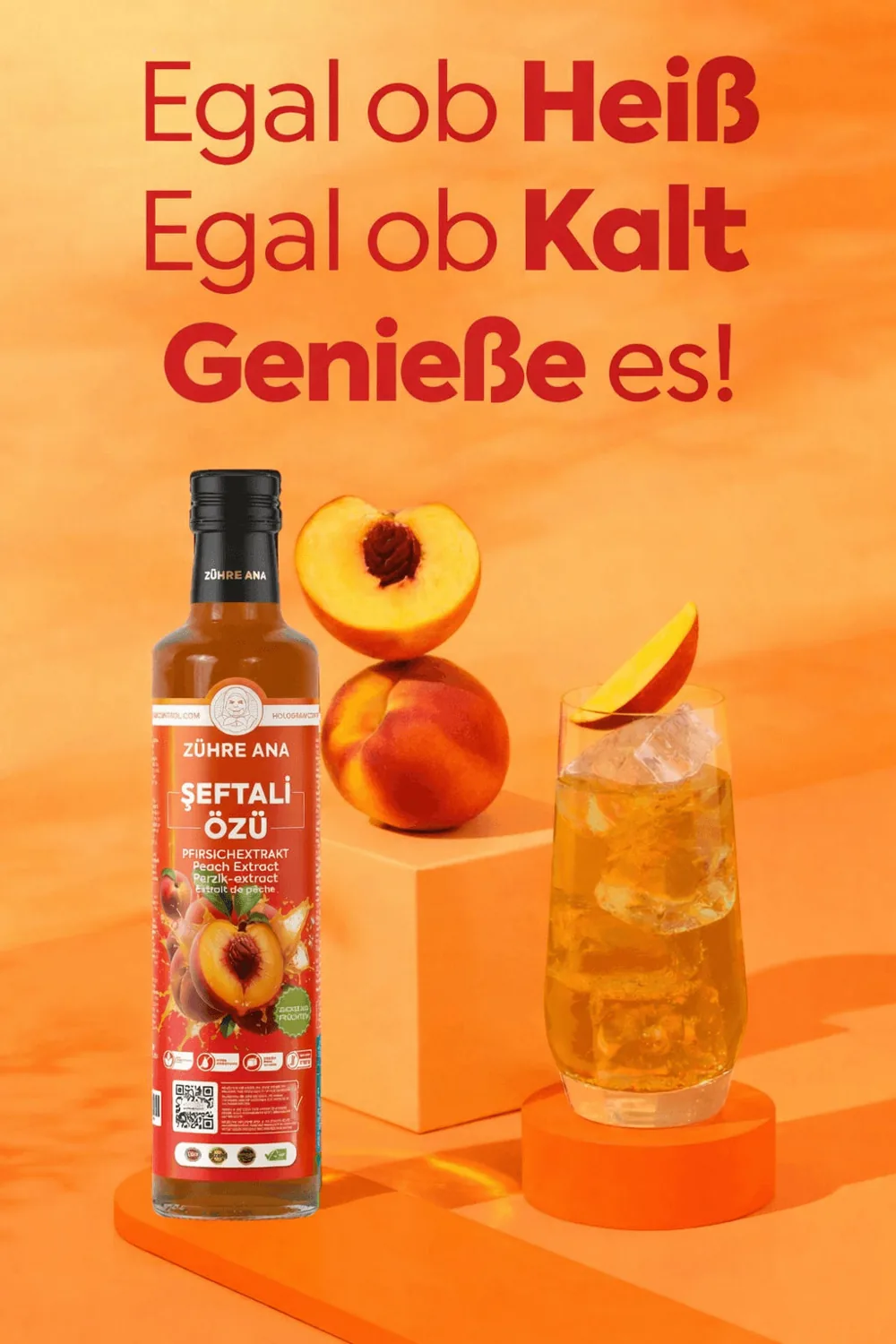 Zühre Ana Pfirsichextrakt 640 g – Getränk