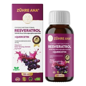 Zühre Ana Resveratrol Sirup 150 ml – Verpackung
